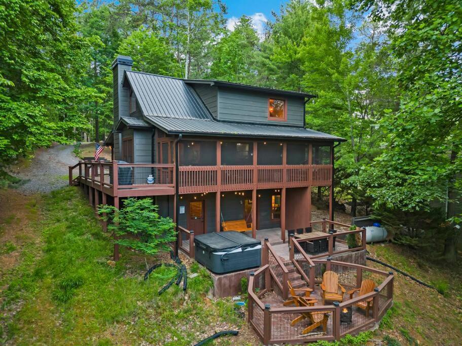 Lakeside Retreat Hot Tub Fishing Hiking Ellijay Luaran gambar